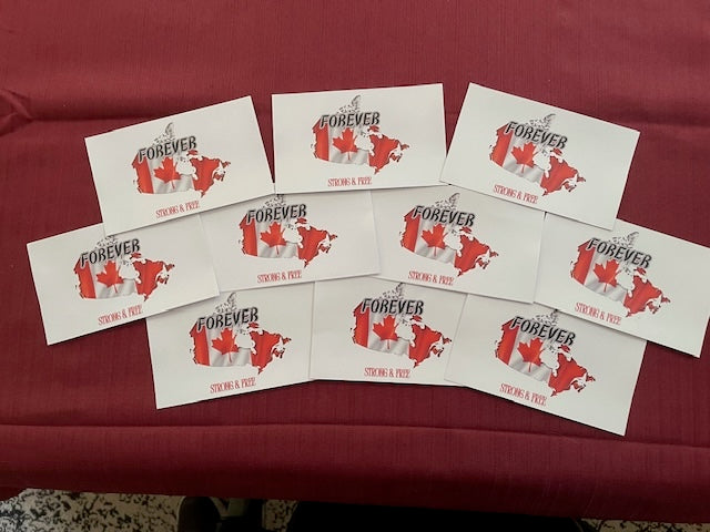 Canada Strong And Free Sticker