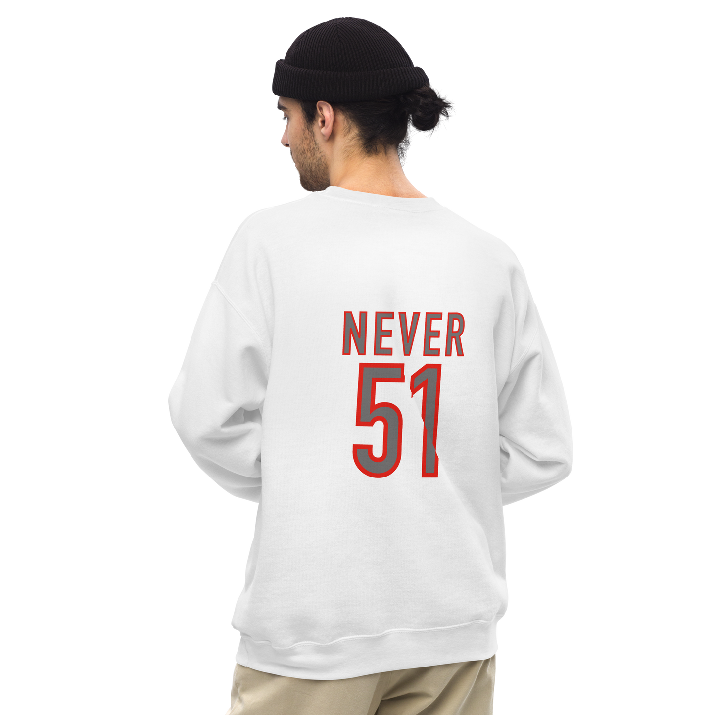 Unisex Elbows Up / Never 51 Sweatshirt