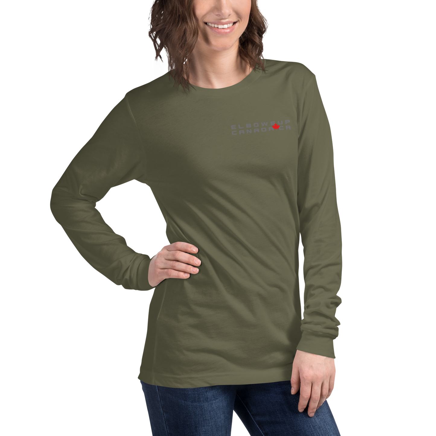 Unisex Canada Strong Long Sleeve Tee