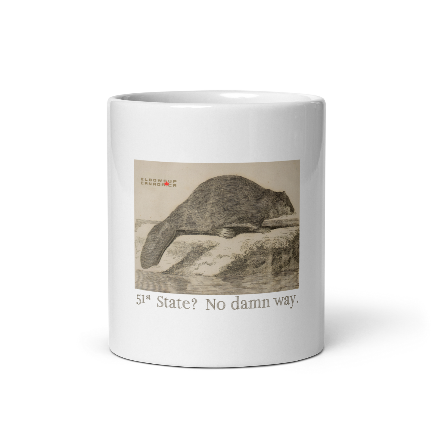 "51st - No Damn Way" mug