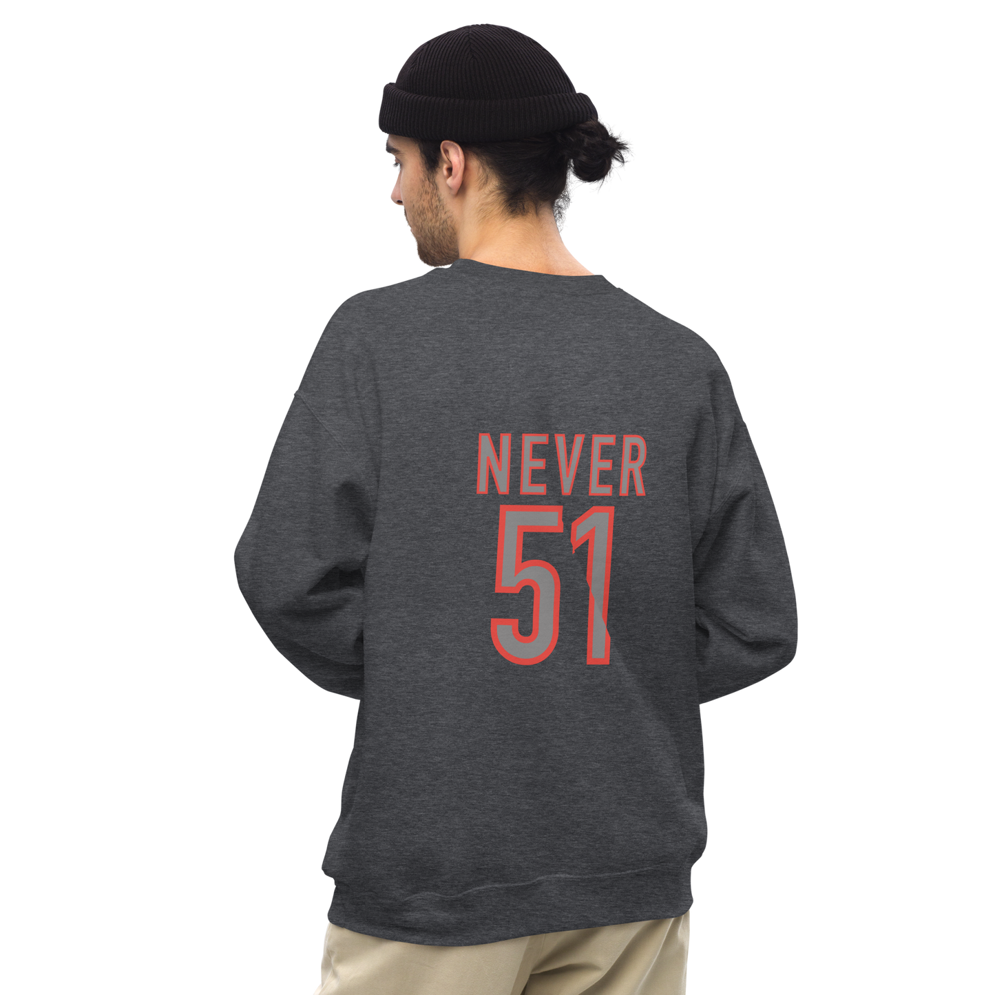 Unisex Elbows Up / Never 51 Sweatshirt