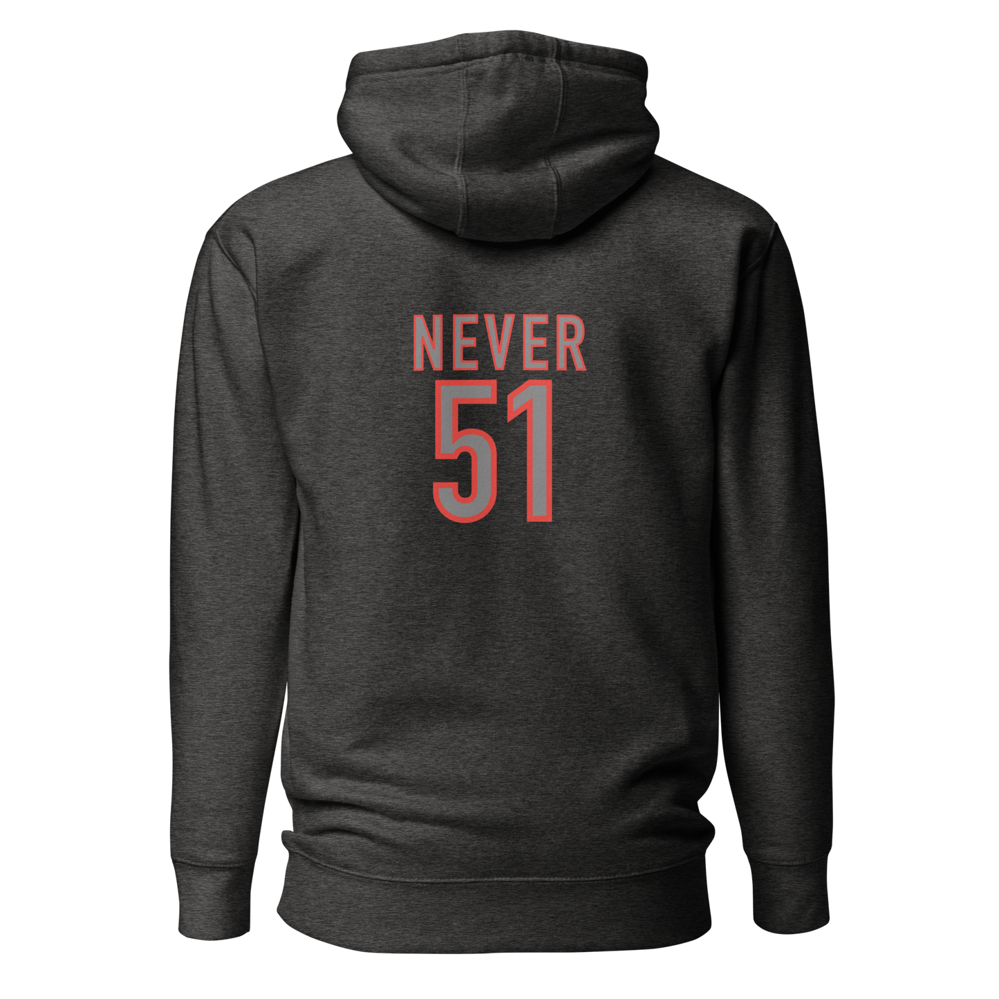 Unisex Elbows Up/Never 51 Hoodie