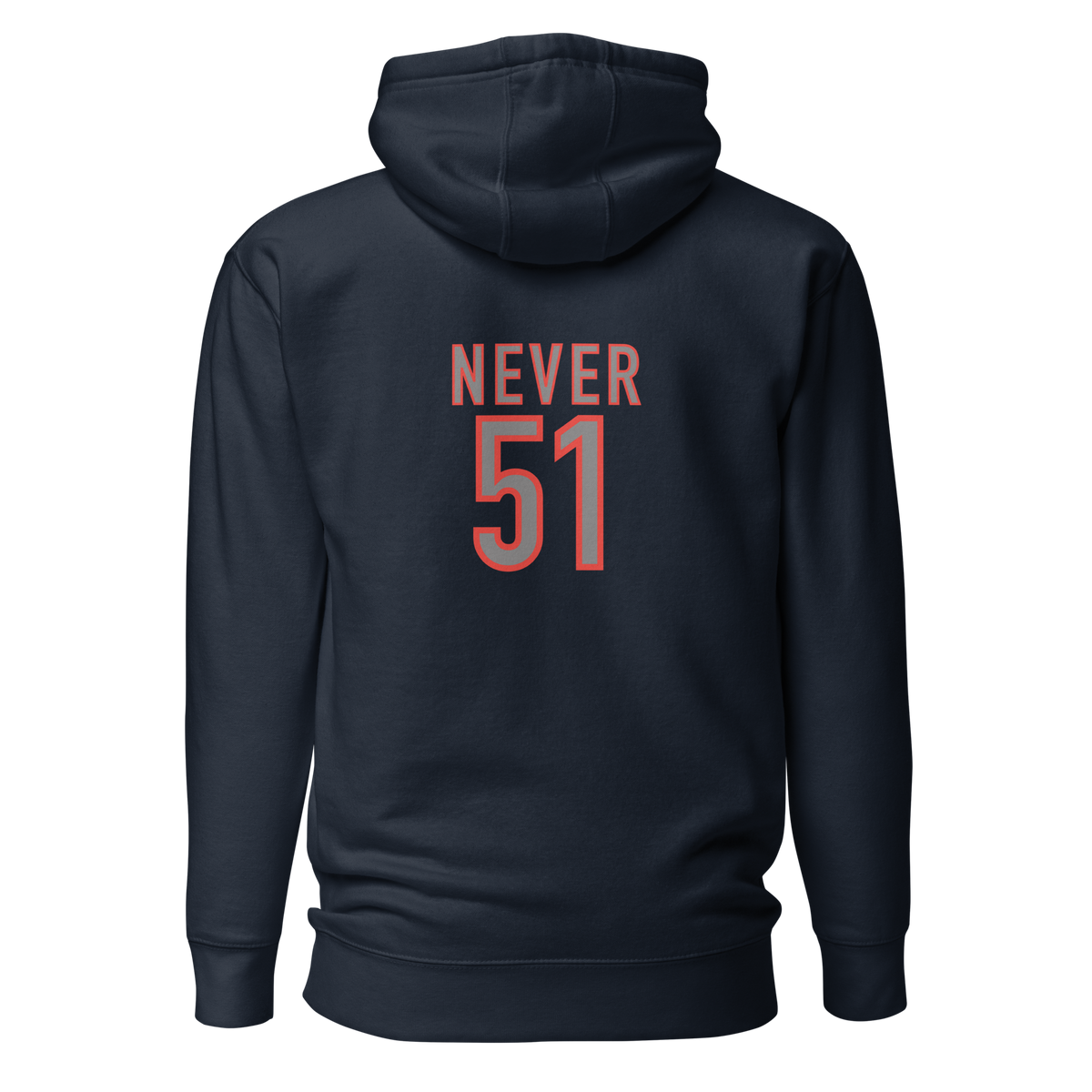 Unisex Elbows Up/Never 51 Hoodie
